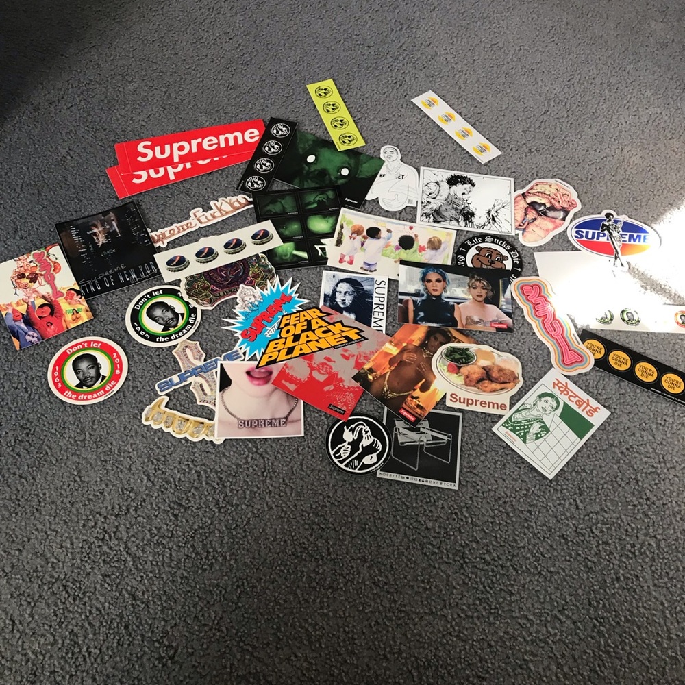 Supreme Sticker Bundle